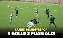 Çameli Belediyespor 5 Golle 3 Puan Aldı