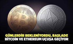 Günlerdir Bekleniyordu, Başladı! Bitcoin ve Ethereum Uçuşa Geçiyor