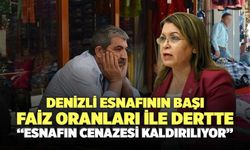 Denizli Esnafının Başı Faiz Oranları ile Dertte “Esnafın Cenazesi Kaldırılıyor”