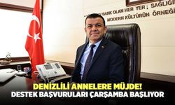 Denizlili Annelere Müjde! Destek Başvuruları Çarşamba Başlıyor