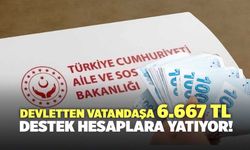 Devletten Vatandaşa 6.667 TL Destek Hesaplara Yatıyor!