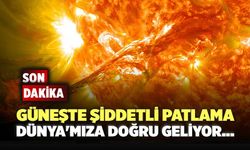 Son Dakika: Güneşte Şiddetli Patlama! Dünya'mıza Doğru Geliyor...