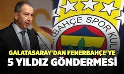 Galatasaray'dan Fenerbahçe'ye 5 Yıldız Göndermesi