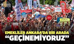 Emekliler Ankara’da Bir Arada “Geçinemiyoruz”