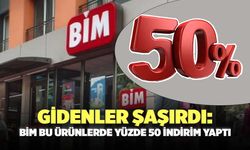 Gidenler şaşırdı: BİM bu ürünlerde yüzde 50 indirim yaptı