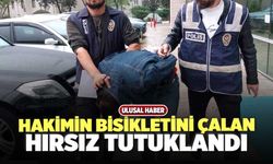 Hakimin Bisikletini Çalan Hırsız Tutuklandı