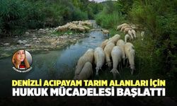 Denizli Acıpayam Tarım Alanları İçin Hukuk Mücadelesi Başlattı