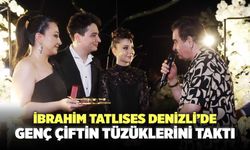 İbrahim Tatlıses Denizli’de Genç Çiftin Tüzüklerini Taktı