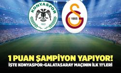 1 Puan Şampiyon Yapıyor! İşte Konyaspor-Galatasaray Maçının İlk 11'leri