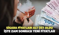 Sigara fiyatları alt üst oldu: İşte zam sonrası yeni fiyatlar