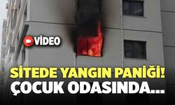 8 Katlı Sitede Yangın Paniği! Çocuk Odasında…