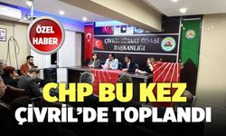 CHP’nin İlçe Danışma Kurulu Toplantısı Çivril’de Yapıldı