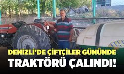 Denizli’de Çiftçiler Gününde Traktörü Çalındı!