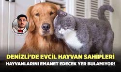 Denizli’de Evcil Hayvan Sahipleri, Hayvanlarını Emanet Edecek Yer Bulamıyor!