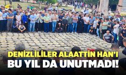 Denizlili Vatandaşlar, Alaattin Han’ı Bu Yıl da Unutmadı!