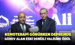 Kemoterapi Görürken Deprem Bölgesine Atanan Eski Denizli Valisine Vefa Ödülü!