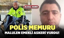 Polis Memuru, Malulen Emekli Uzman Çavuşu Vurdu!