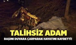 Talihsiz Adam, Başını Taş Duvara Çarparak Hayatını Kaybetti!