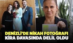 Denizli’de Nikah Fotoğrafı Kira Davasına Delil Oldu