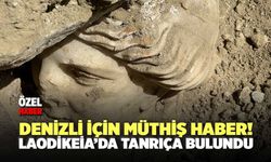 Denizli İçin Müthiş Haber! Laodikeia’da Tanrıça Bulundu