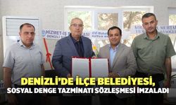 Denizli’de İlçe Belediyesi, Sosyal Denge Tazminatı Sözleşmesi İmzaladı