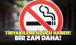 Tiryakilere Kötü Haber Sigaraya Yeni Zam!