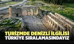 Turizmde Denizli İlgilisi Türkiye Sıralamasındayız!