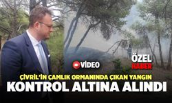 Çivril'in Çamlık Ormanında Çıkan Yangın, Kontrol Altına Alındı