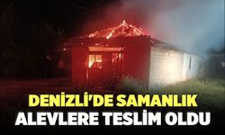 Denizli'de Samanlık Alevlere Teslim Oldu