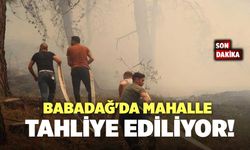 Babadağ'da Mahalle Tahliye ediliyor!