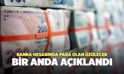 Banka hesabında para olan üzülecek: Bir anda açıklandı