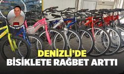 Denizli’de Bisiklete Rağbet Arttı