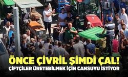 Önce Çivril Şimdi Çal! Çiftçiler Üretebilmek İçin Can Suyu İstiyor