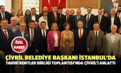 Çivril Belediye Başkanı İstanbul’da Tarihi Kentler Birliği Toplantısı’nda Çivril’i Anlattı