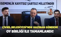 Çivril Belediyesi’nde Haziran Gündemi Oy Birliği İle Tamamlandı!