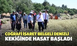 Coğrafi İşaret Belgeli Denizli Kekiğinde Hasat Başladı