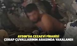 Cezaevi Firarisi Çorap Çuvallarının Arasında Yakalandı