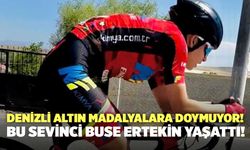 Denizli Altın Madalyalara Doymuyor! Bu Sevinci Buse Ertekin Yaşattı!