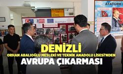 Denizli Orhan Abalıoğlu Mesleki ve Teknik Anadolu Lisesi'nden Avrupa Çıkarması