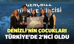 Denizli'nin Çocukları Türkiye'de 2'nci Oldu