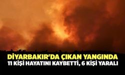 Diyarbakır'da Çıkan Yangında 11 Kişi Hayatını Kaybetti, 6 Kişi Yaralı