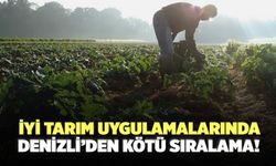 İyi Tarım Uygulamalarında Denizli’den Kötü Sıralama!