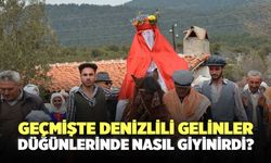 Geçmişte Denizlili Gelinler Düğünlerinde Nasıl Giyinirdi?