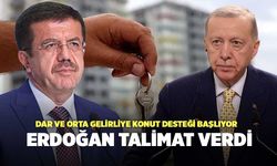 Dar ve Orta Gelirliye Konut Desteği Başlıyor Erdoğan Talimat Verdi