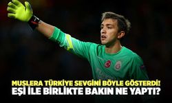 Muslera Türkiye Sevgini Böyle Gösterdi! Eşi ile Birlikte Bakın Ne Yaptı?