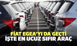 Fiat Egea'yı da geçti: İşte en ucuz sıfır araç