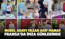 Nobel Adayı Yazar Akif Manaf Fransa'da İmza Günlerinde