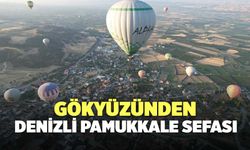 Gökyüzünden Denizli Pamukkale Sefası