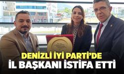 Denizli İYİ Parti’de İl Başkanı İstifa Etti