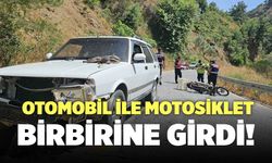 Motosiklet ile Otomobil Birbirine Girdi! Kazada 1 Kişi…